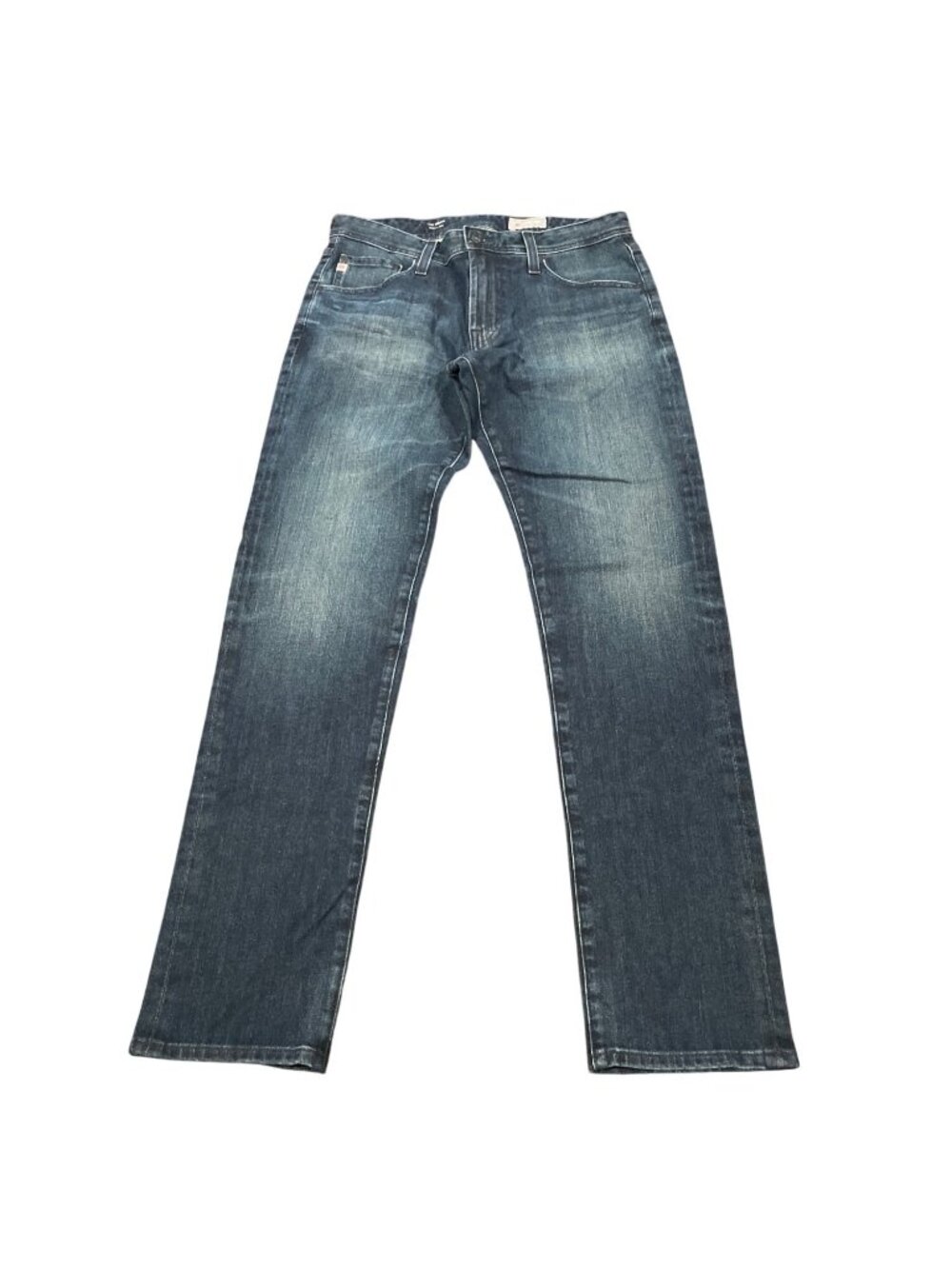 AG Tellis Modern Slim Jean 32x32.5 Medium Dark 6 Yrs Realm Stretch Casual Denim